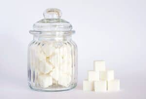 Suiker in een pot