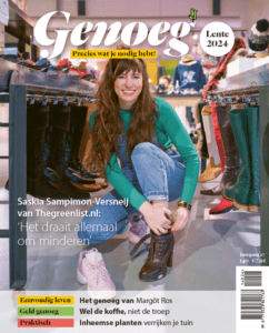 Cover van Genoeg magazine lente 2024